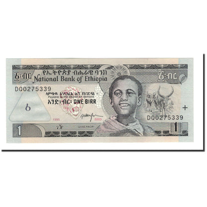 Banknot, 
  
  Etiopia, 
  
  1 Birr