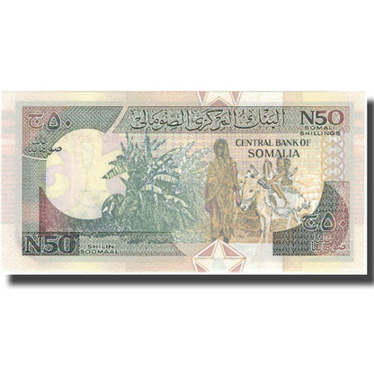Banknot, 
  
  Somali, 
  
  50 N Shilin = 50 N Szylingów