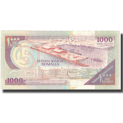 Banknot, 
  
  Somali, 
  
  1000 Shilin = 1000 Szylingów