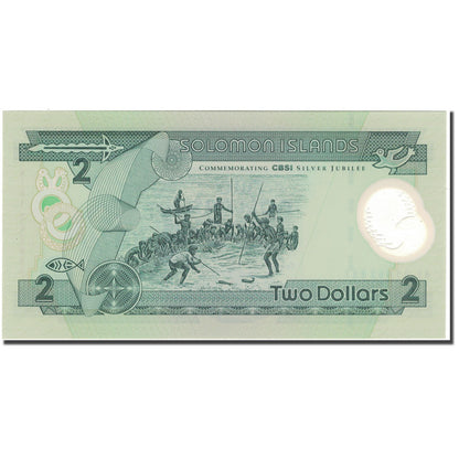 Banknot, 
  
  Wyspy Salomona, 
  
  2 dolary