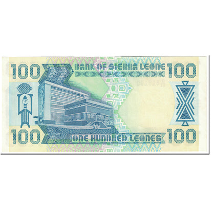 Banknot, 
  
  Sierra Leone, 
  
  100 Leonów