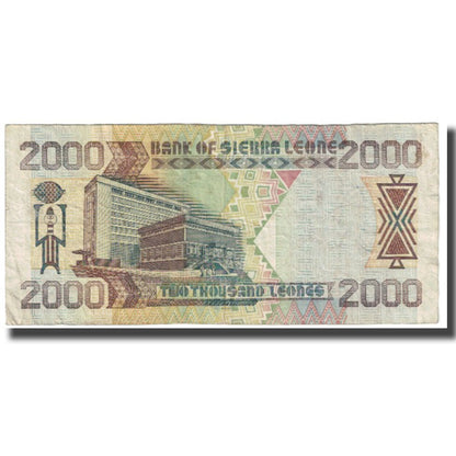 Banknot, 
  
  Sierra Leone, 
  
  2000 Leonów