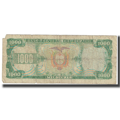 Banknot, 
  
  Ekwador, 
  
  1000 Sucre