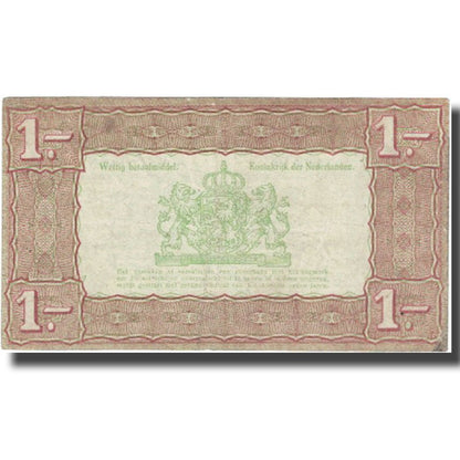 Banknot, 
  
  Niderlandy, 
  
  1 Gulden