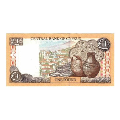Banknot, 
  
  Cypr, 
  
  1 funt
