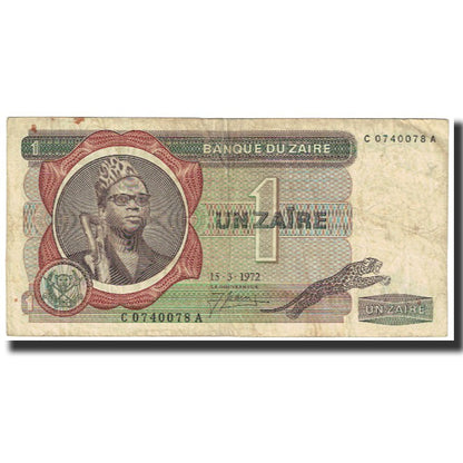 Banknot, 
  
  Zair, 
  
  1 Zair