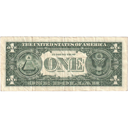 Stany Zjednoczone, 
  
  1 dolar, 
  
  VF(20-25)