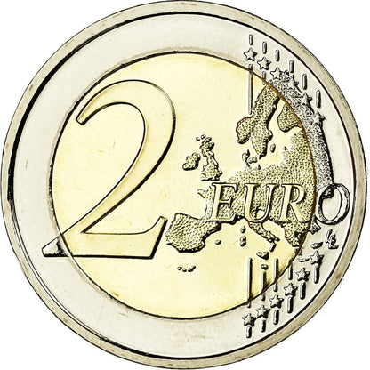 Belgia, 
  
  2 euro, 
  
  Reina Elżbieta