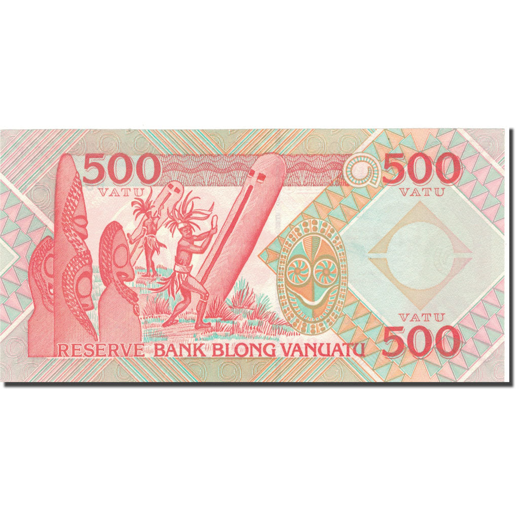 Banknot, 
  
  Vanuatu, 
  
  500 Vatu
