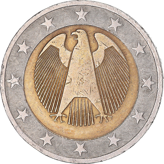Niemcy, 
  
  2 euro, 
  
  Trial Turning Star z 5DM-Schneide