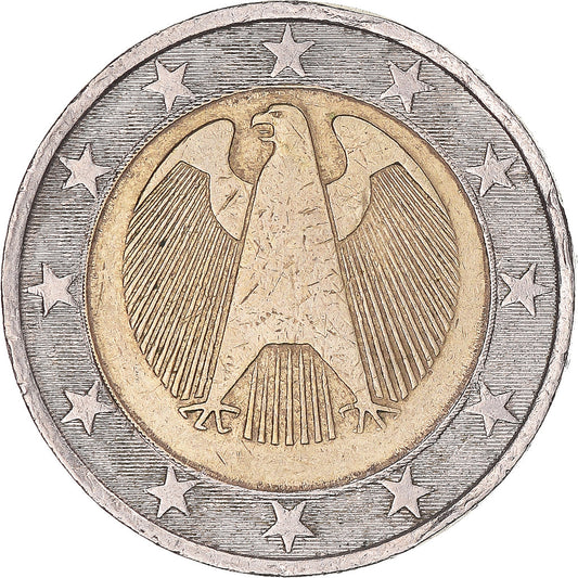 Niemcy, 
  
  2 euro, 
  
  Trial Turning Star za 2€ Vorteil